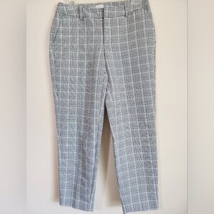 A New Day Womens Classic Gray Checkered Pants